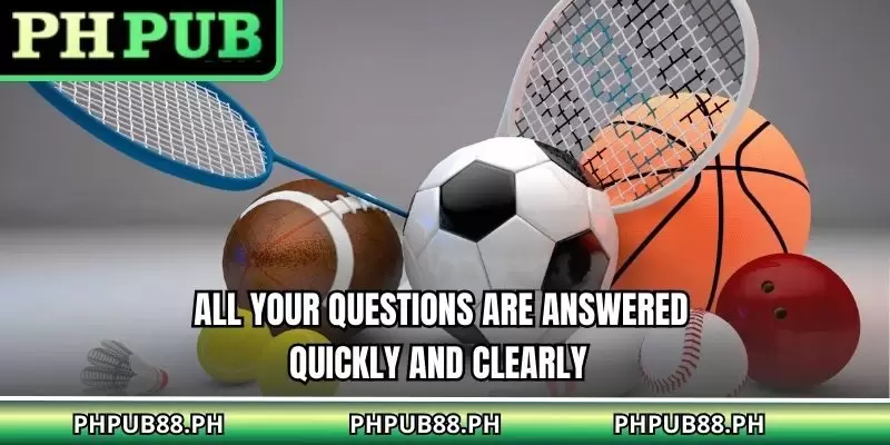 All yours questions are answered clearly