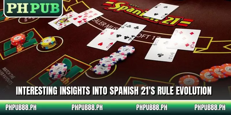 Interesting insights into Spanish 21's rule evolution