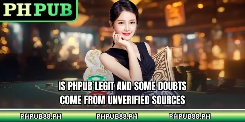 Is PHPUB legit and some doubts come from unverified sources