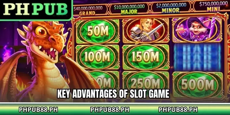 Key advantages of Slot Game
