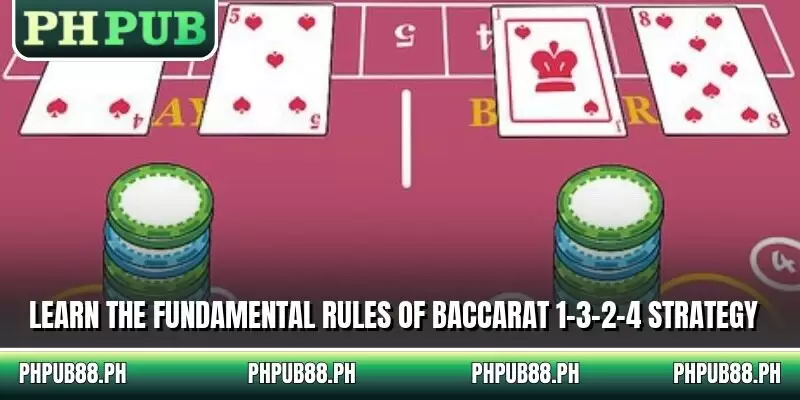 Learn the fundamental rules of baccarat 1-3-2-4 strategy