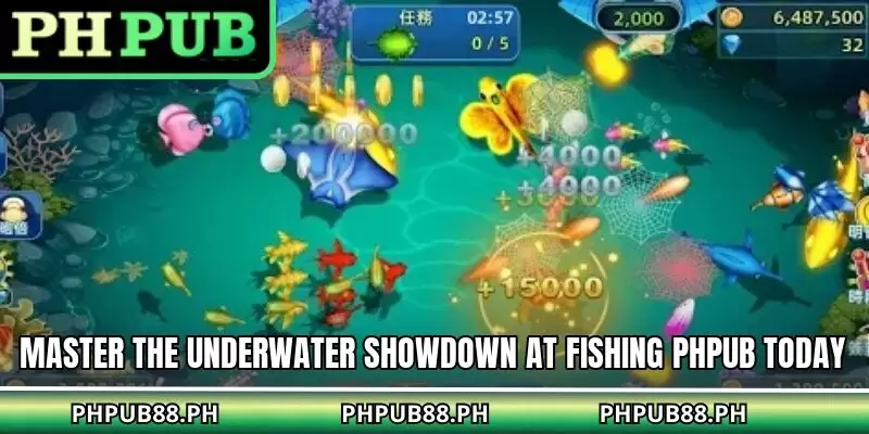 Master the underwater showdown at fishing PHPUB today