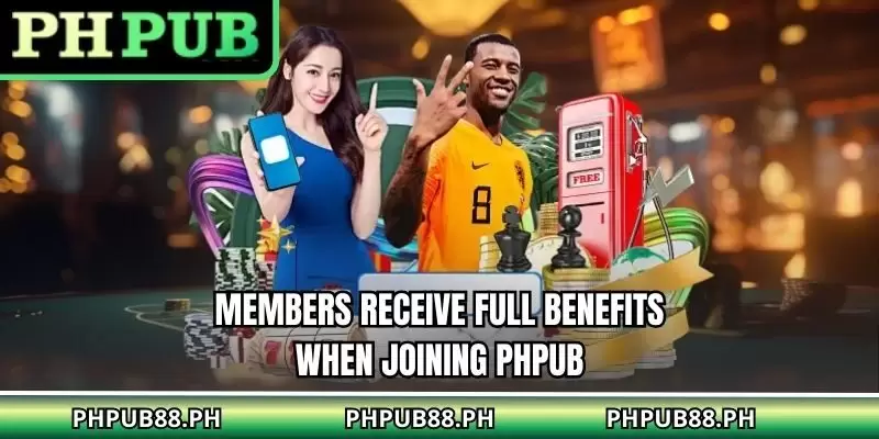 Members receive full benefits when joining PHPUB