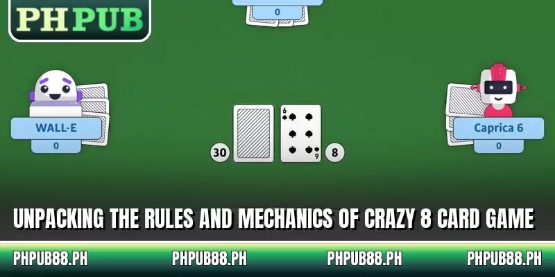 Unpacking the rules and mechanics of Crazy 8 card game