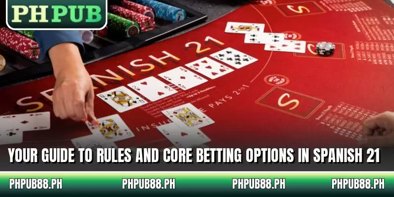 Your guide to rules and core betting options in Spanish 21