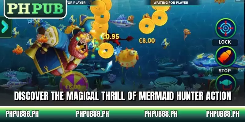 Discover the magical thrill of Mermaid Hunter action