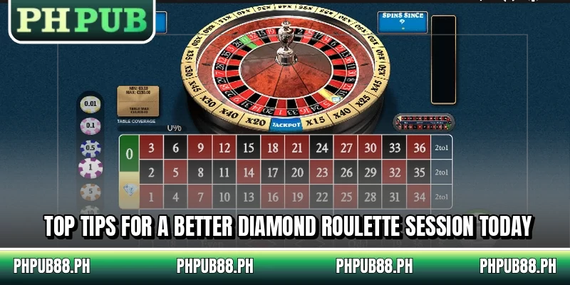 Top tips for a better Diamond Roulette session today