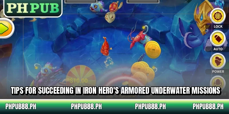 Tips for succeeding in Iron Hero’s armored underwater missions